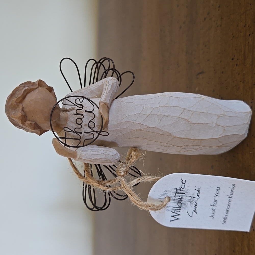 Charming Willow Tree Thank You Angel Figurine